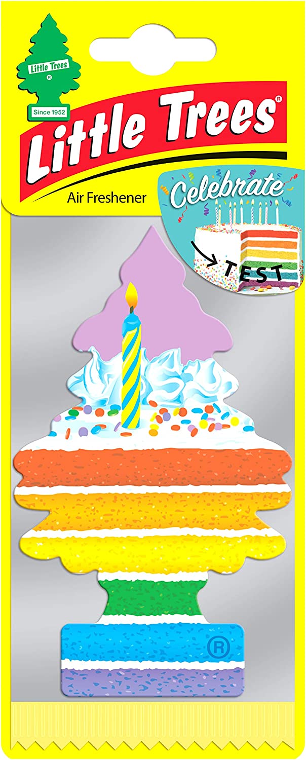 LITTLE TREES CAR AIR FRESHENER - CELEBRATE. MTR0085 \\\KD25081