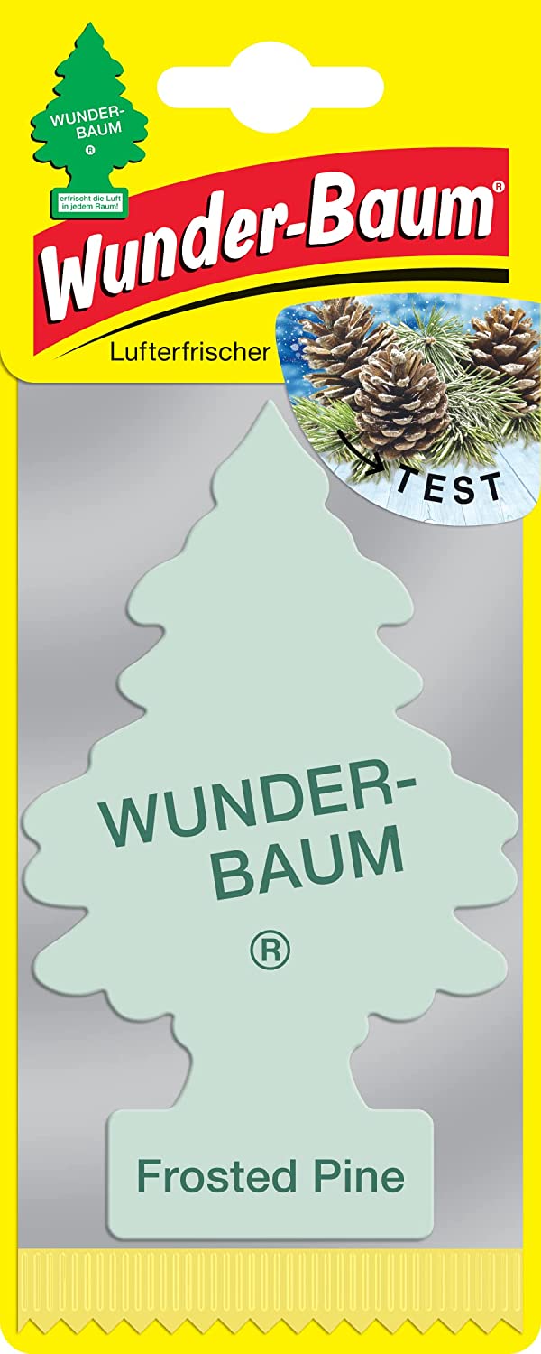 LITTLE TREES CAR AIR FRESHENER - FROSTED PINE. MTR0088 \\\KD25083