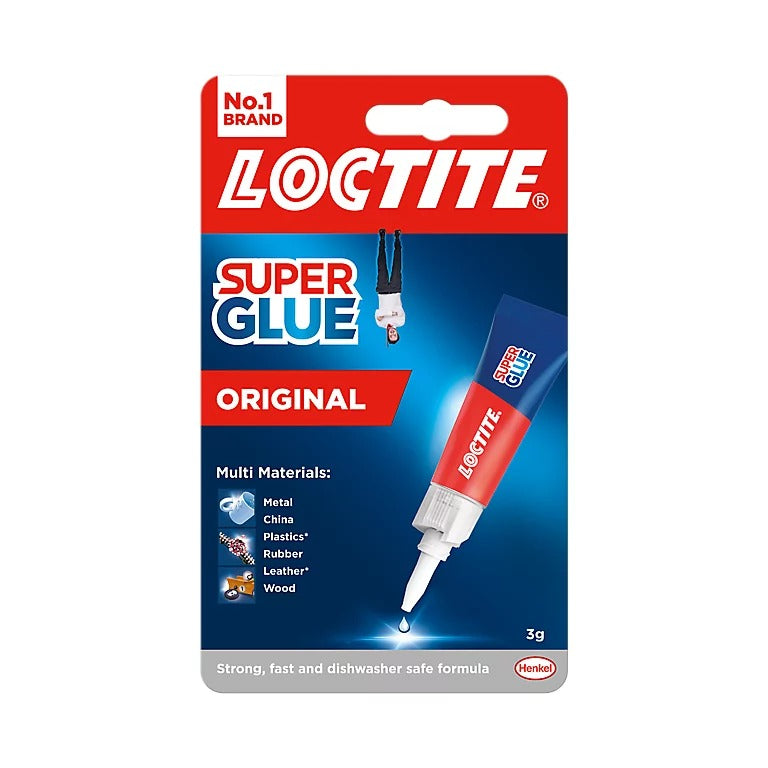 LOCTITE ORIGINAL SUPER GLUE TUBE 3G \\\KD25092