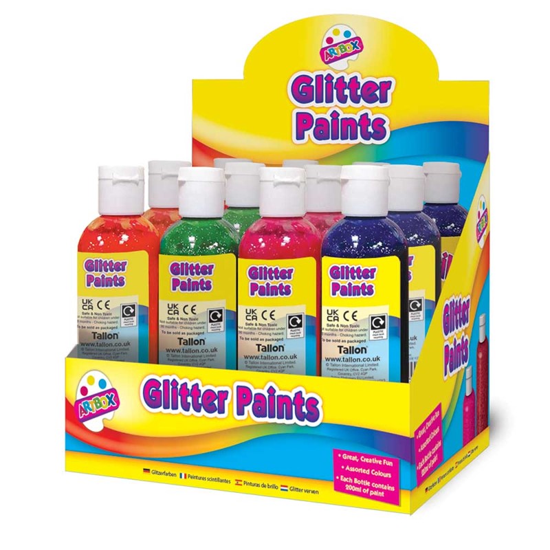 ARTBOX GLITTER PAINTS 200ML. TA5035 \\\KD25108