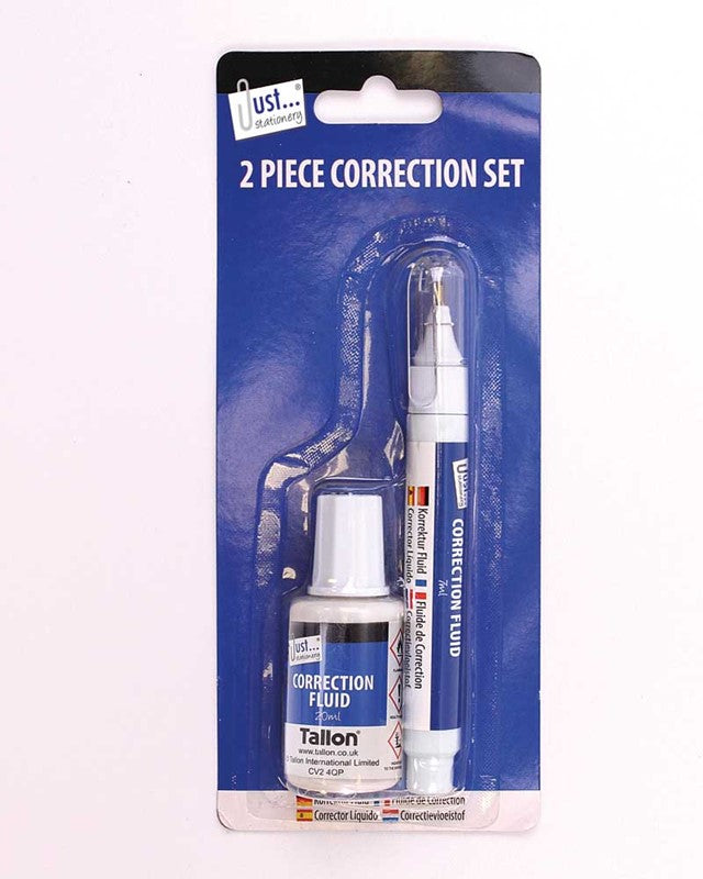 JUST STATIONERY CORRECTION SET 2/PK. TA6056 \\\KD25111