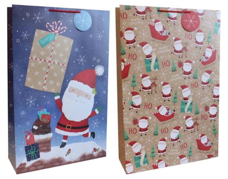 TALLON SANTA SUPER JUMBO CHRISTMAS GIFT BAG. TAXB0096SJ \\\KD25135