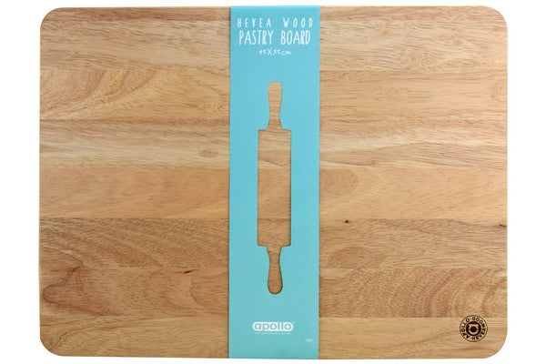 APOLLO RUBBER WOOD PASTRY BOARD 45CM X 35CM. AP6330 \\\KD25141