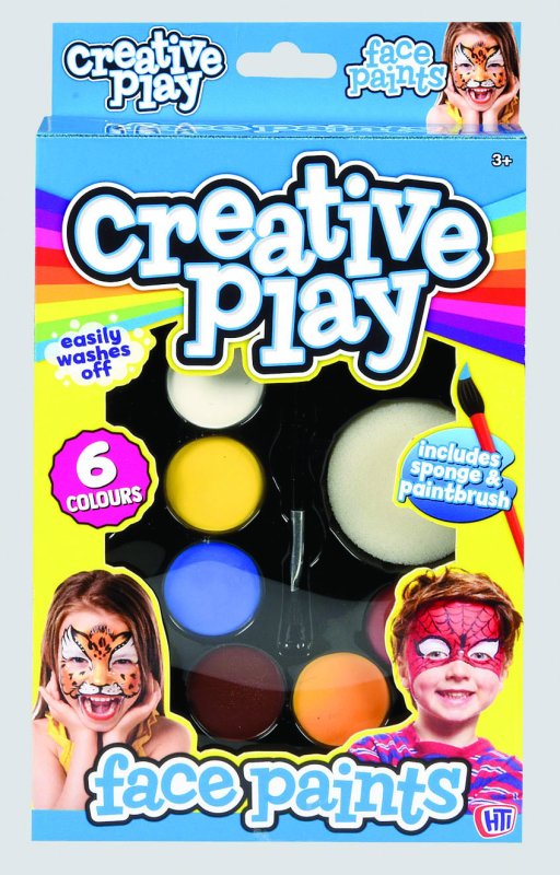 CREATIVE PLAY FACE PAINT SET. 1372241 \\\KD25146