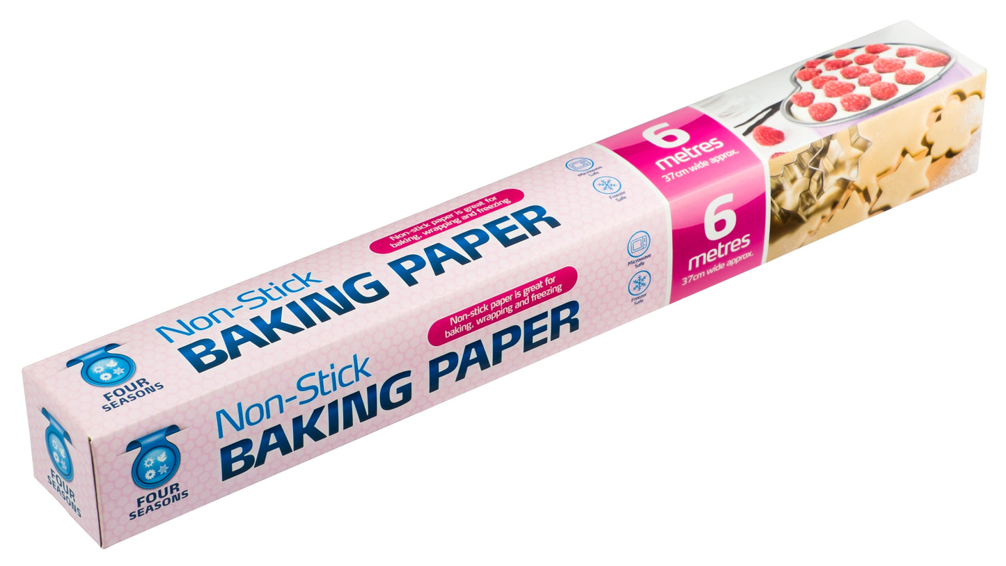 ALL SEASONS NON-STICK BAKING PAPER 6M X 38CM. Z2263 \\\KD25149