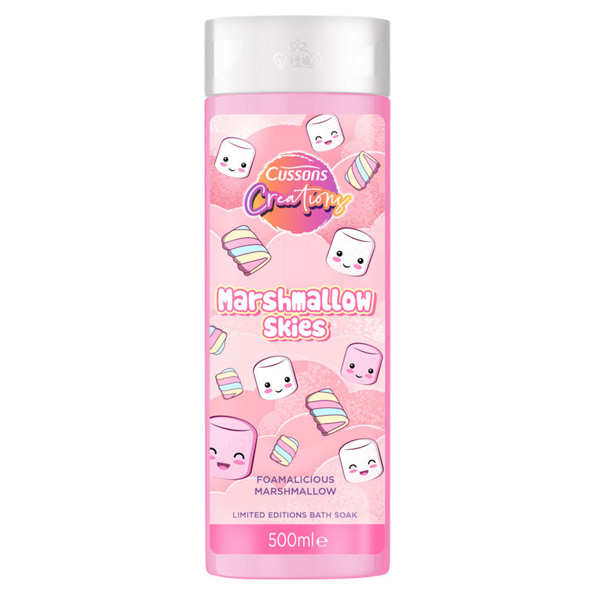 CUSSONS CREATIONS MARSHMALLOW SKIES BATH SOAK 500ML. C006171 \\\KD25158