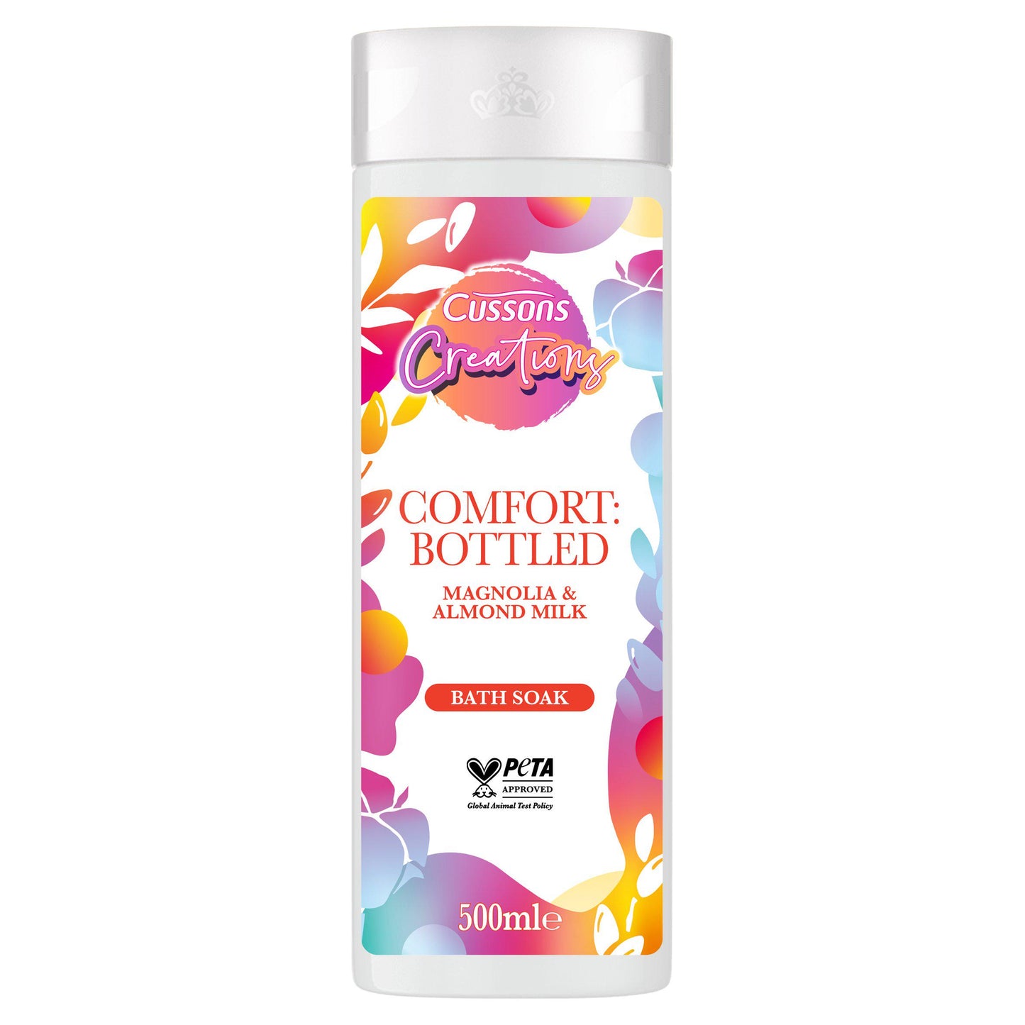 CUSSONS CREATIONS MAGNOLIA AND ALMOND MILK BATH SOAK 500ML. C006172 \\\KD25161