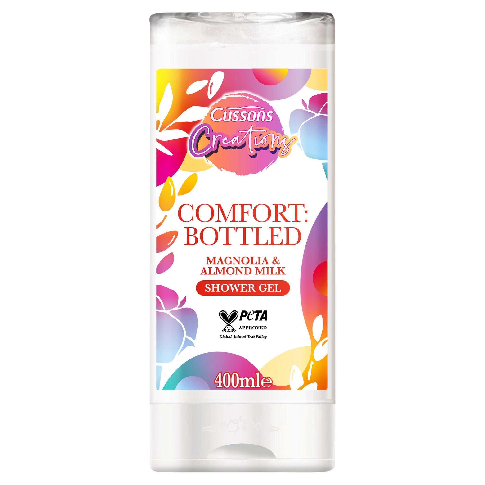 CUSSONS CREATIONS MAGNOLIA AND ALMOND MILK SHOWER GEL 400ML. C006166 \\\KD25165