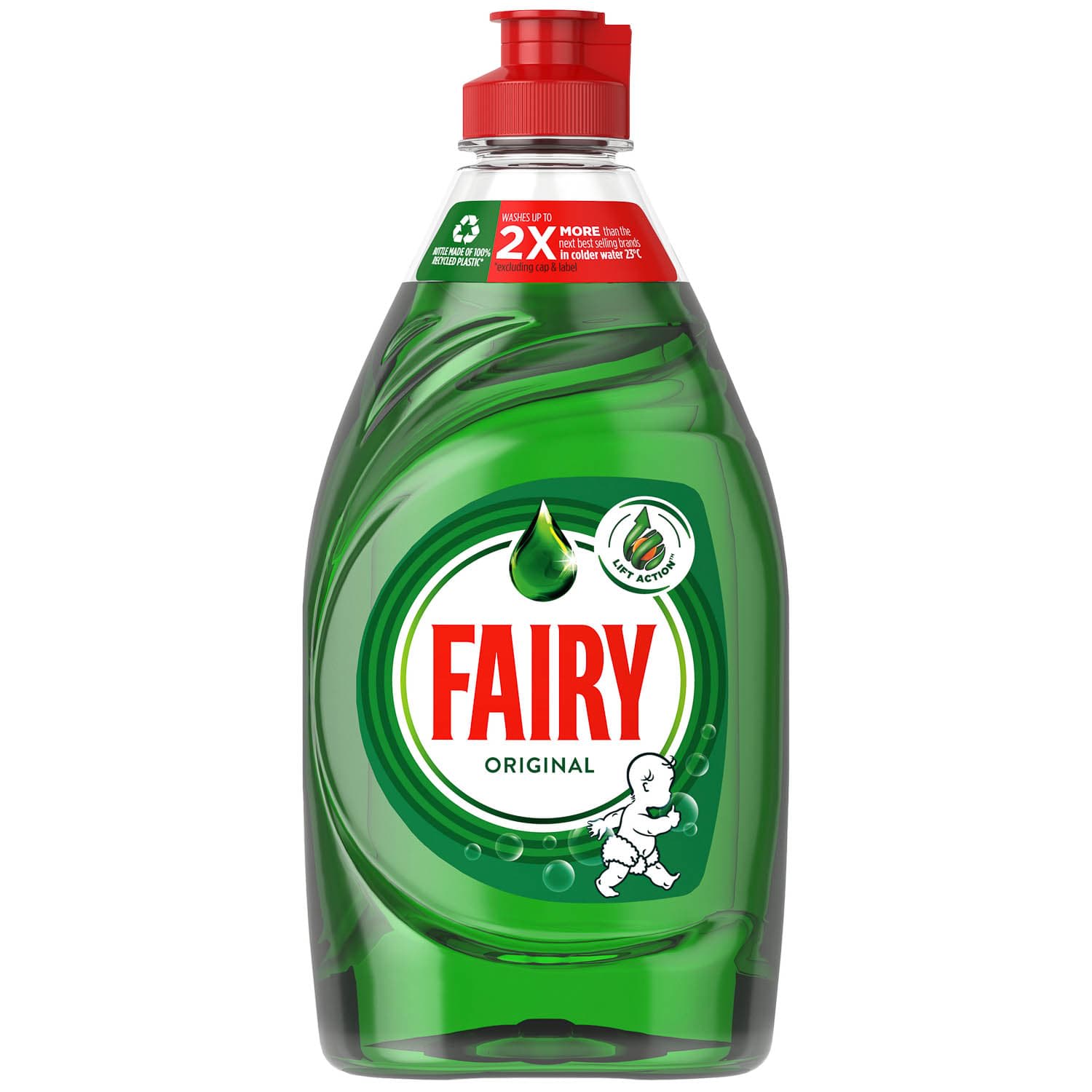 FAIRY ORIGINAL WASHING UP LIQUID  383ML. C006558 \\\KD25168