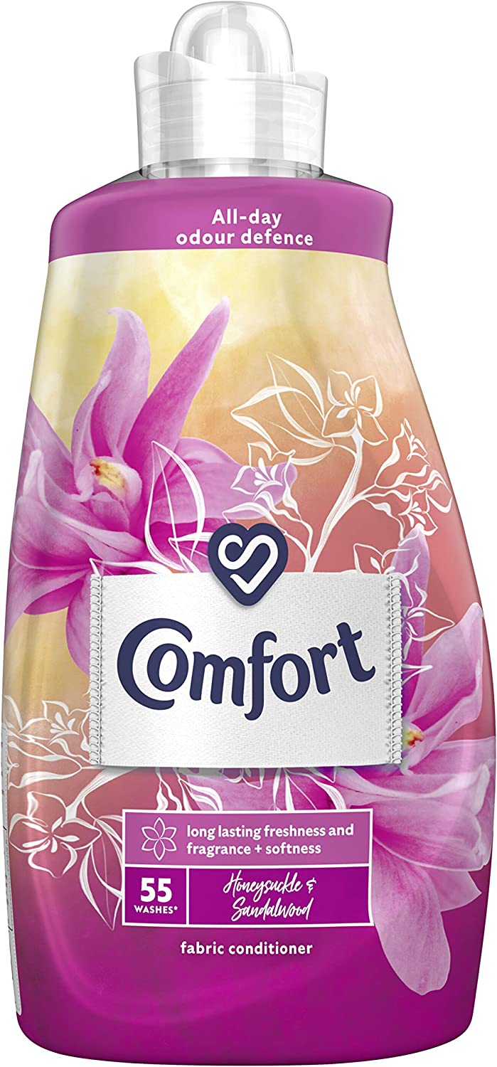 COMFORT HONEYSUCKLE & SANDLEWOOD FABRIC CONDITIONER 1.925L. C005968 \\\KD25170