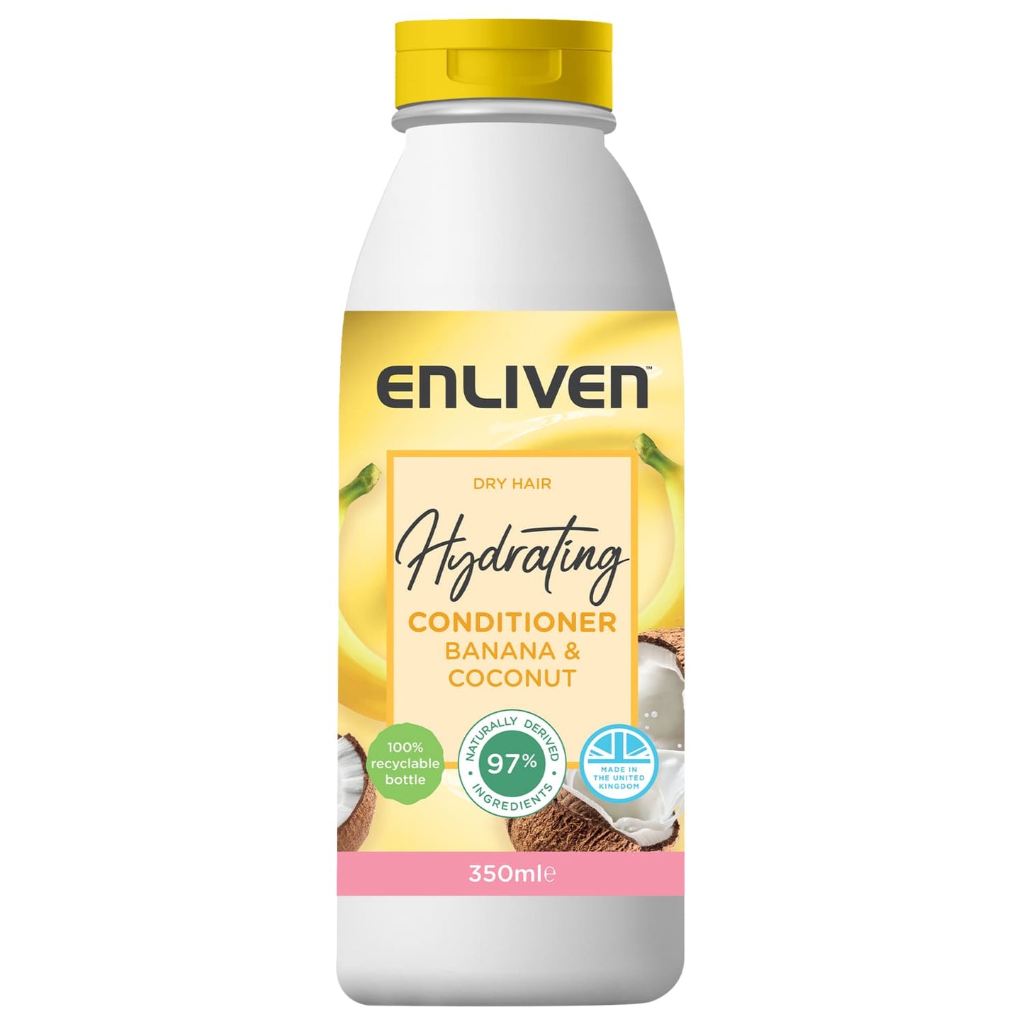 ENLIVEN BANANA & COCONUT HYDRATING HAIR CONDITIONER 350ML. C005742 \\\KD25182