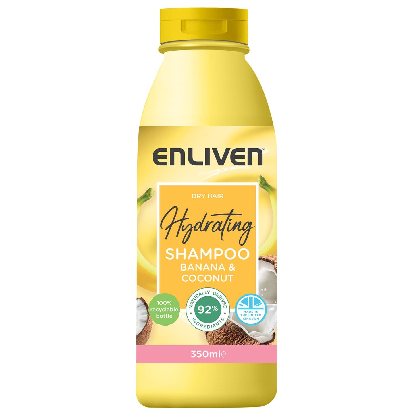 ENLIVEN BANANA & COCONUT HYDRATING HAIR SHAMPOO 350ML. C005735 \\\KD25183