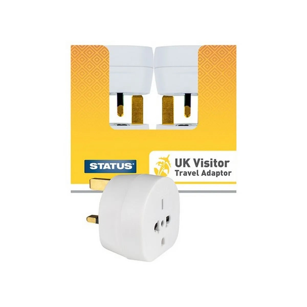 STATUS UK VISITOR TRAVEL ADAPTOR. SUKVISA16 \\\KD25207