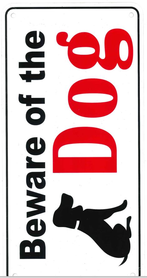 METAL ATTENTION CCTV IN OPERATION SIGN 30CM X 15CM \\\KD25225