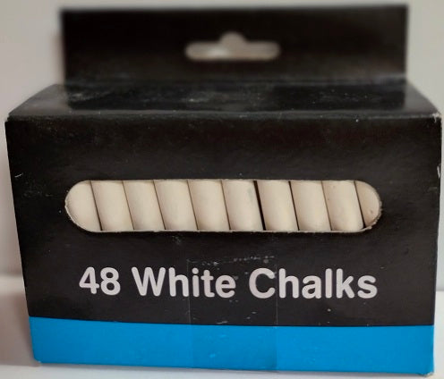 WHITE CHALKS 48/PK. JL9992 \\\KD25237