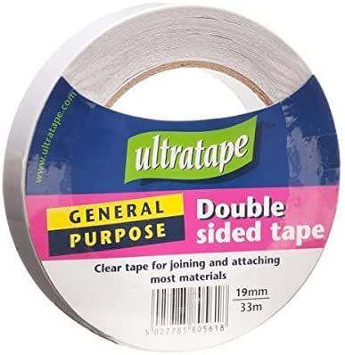 ULTRATAPE DOUBLE SIDED TAPE 19MM X 33M. 01031933CLS1 \\\KD25268