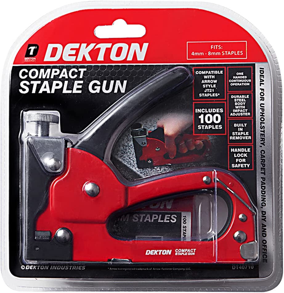 DEKTON COMPACT STAPLE GUN. DT40710 \\\KD25271