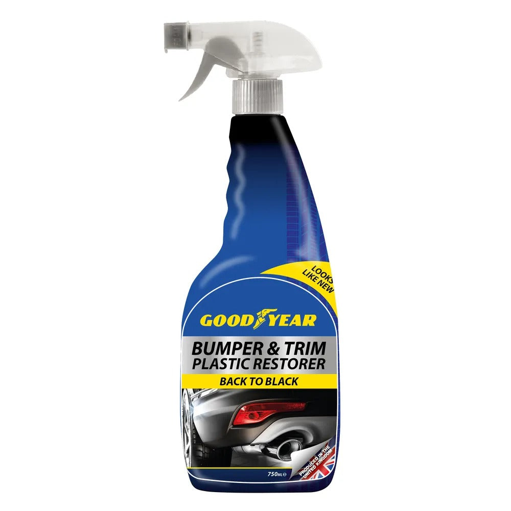 GOODYEAR BUMPER AND TRIM PLASTIC RESTORER SPRAY 750ML. 905210 \\\KD25279