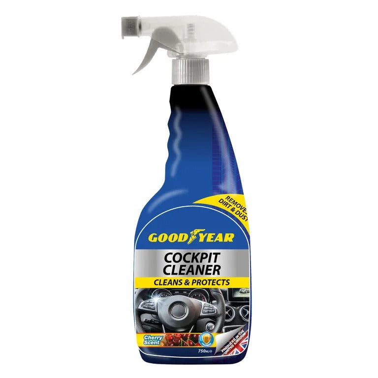 GOODYEAR CLEAN & PROTECTS CAR COCKPIT CLEANER SPRAY 750ML. 905215 \\\KD25280