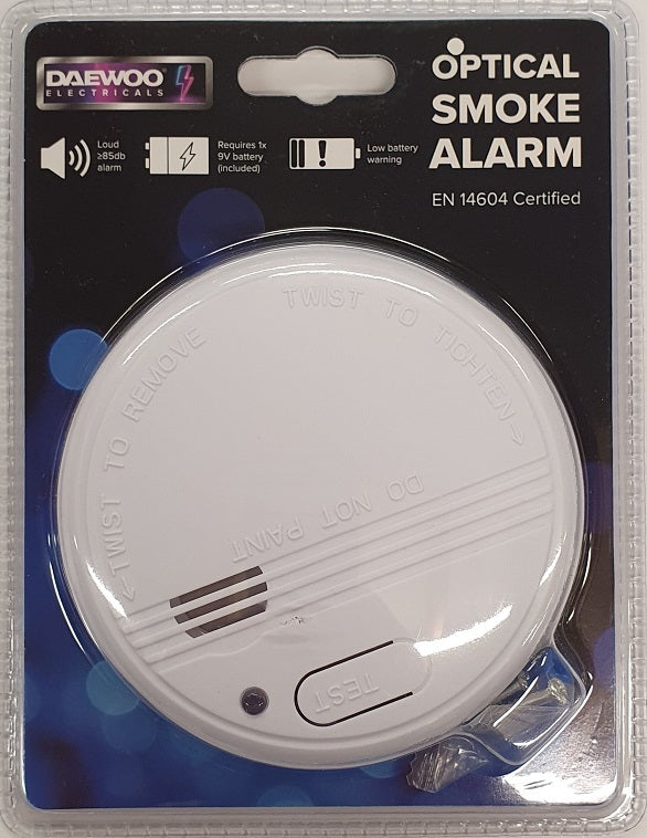 DAEWOO OPTICAL SMOKE ALARM. ELA1159GED \\\KD25310