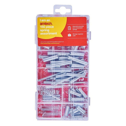 AMTECH ASSORTED SPRING 150/PK. AMS6210 \\\KD25317