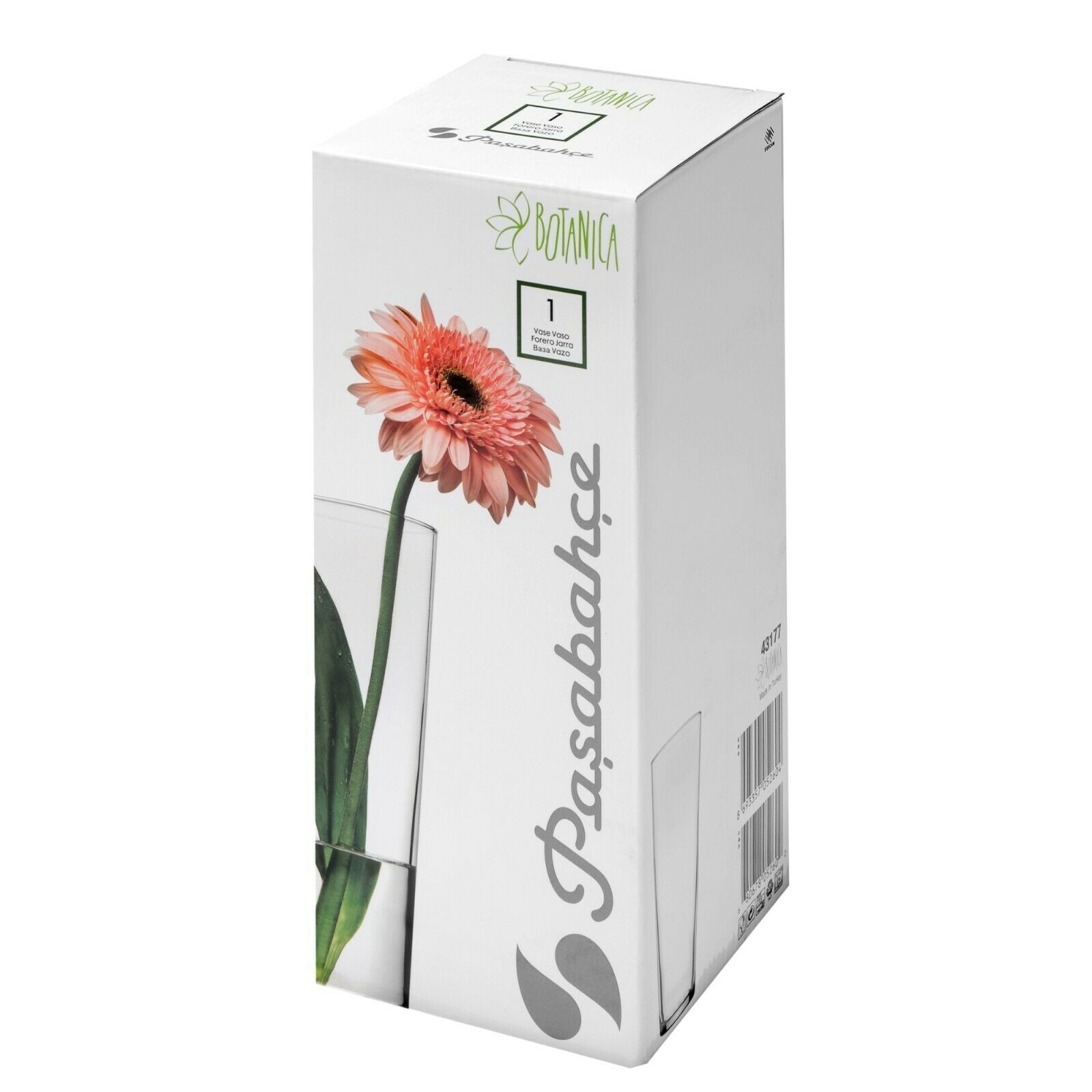 PASABAHCE BOTANICA CONICAL VASE 26CM. 43177 \\\KD25320