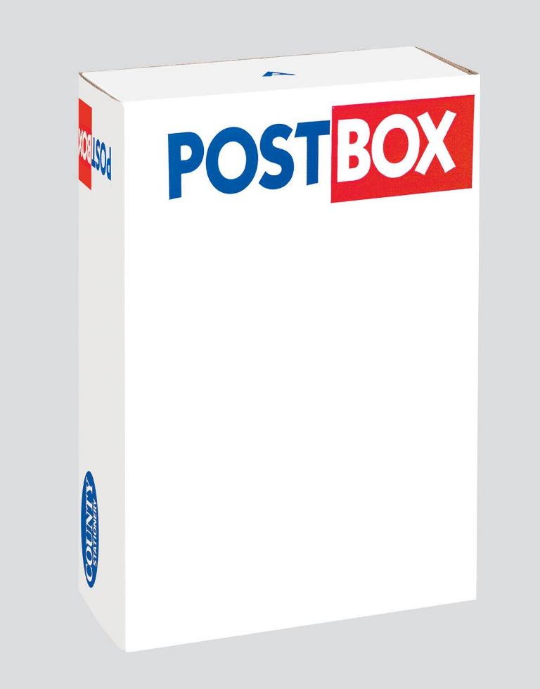 COUNTY SMALL DEEP POST MAILING BOX 275MM X 190MM X 100MM. CA96 \\\KD25330
