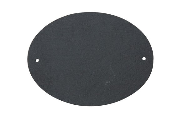 APOLLO SLATE OVAL HOUSE / DOOR SIGN 20CM X 15CM. AP2093 \\\KD25422