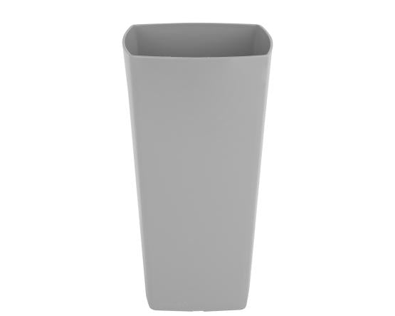 WHAM STUDIO TALL SQUARE PLANTER POT COVER 16CM - COOL GREY. WHAM27350CG \\\KD25432