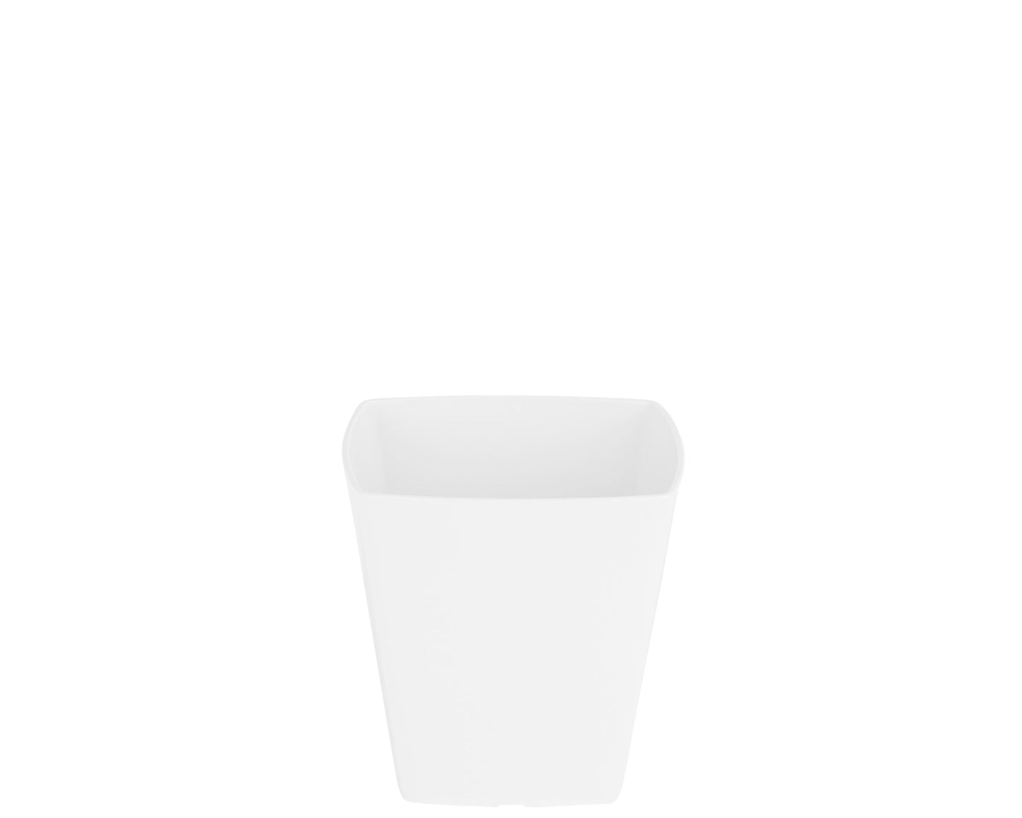 WHAM STUDIO SQUARE PLANTER POT COVER 14CM - WHITE. WHAM27152 \\\KD25436