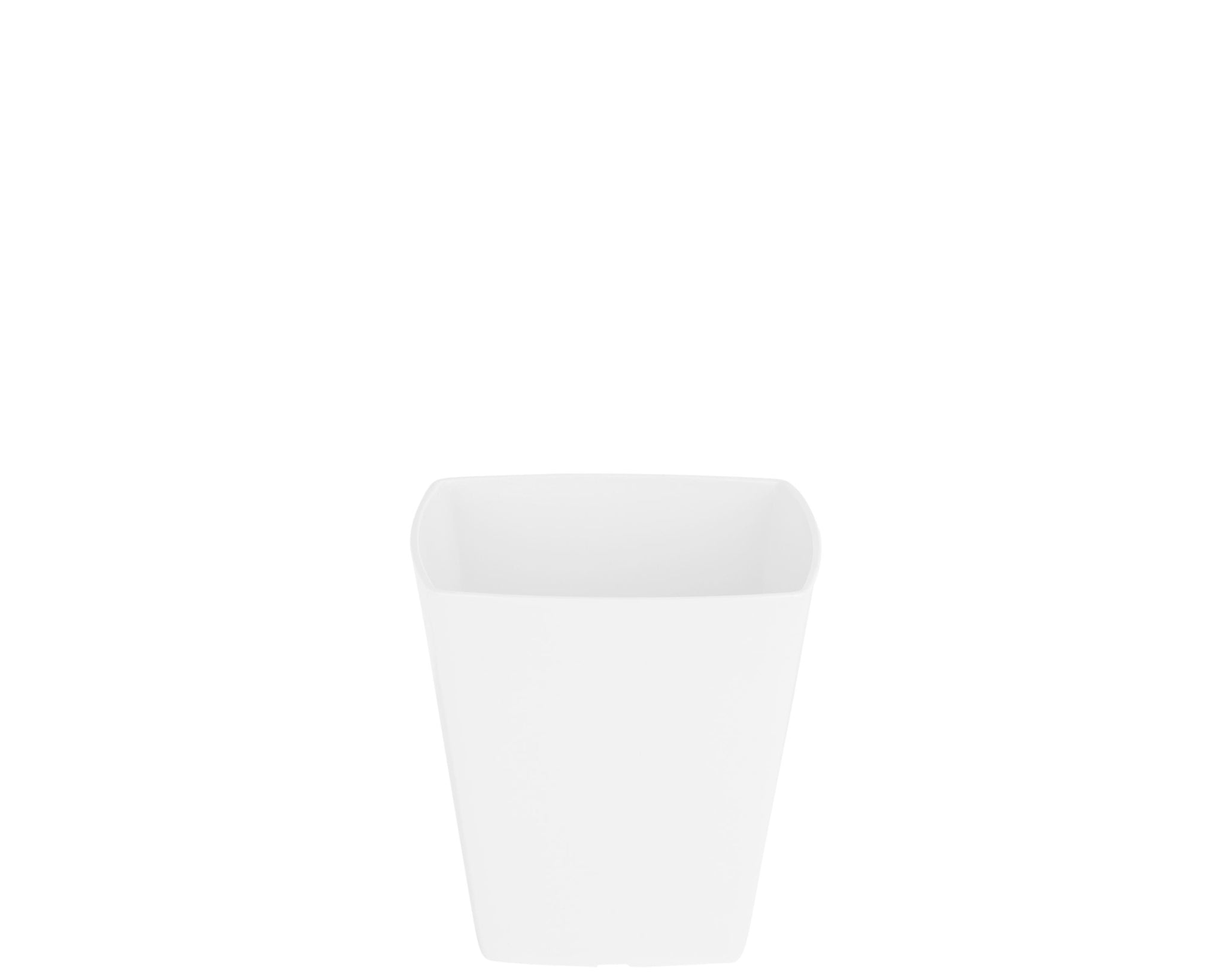 WHAM STUDIO SQUARE PLANTER POT COVER 14CM - WHITE. WHAM27152 \\\KD25436