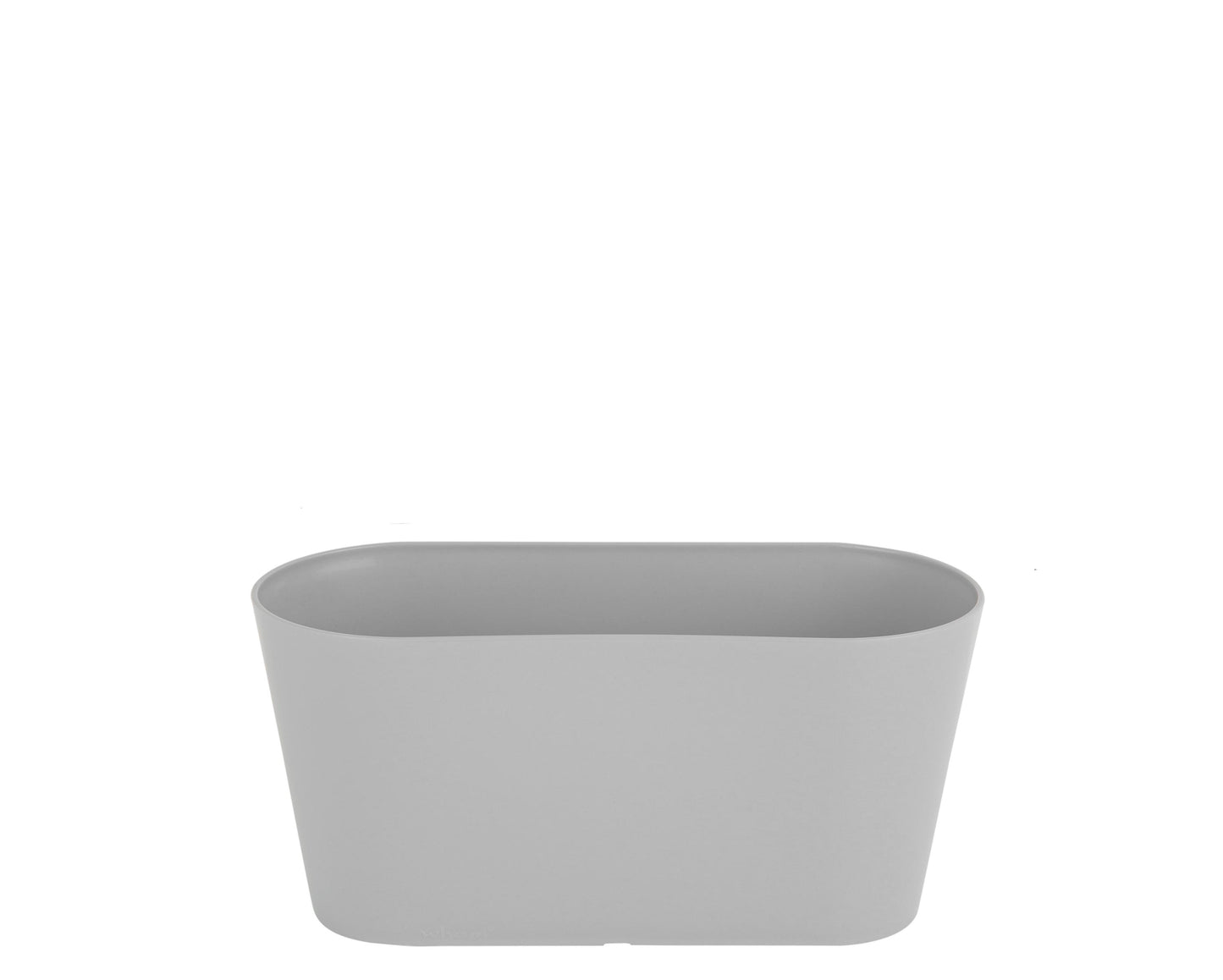 WHAM STUDIO OVAL TROUGH PLANTER POT COVER 30CM - COOL GREY. WHAM27200CG \\\KD25443