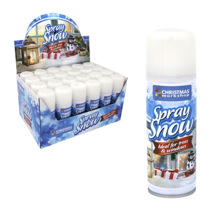 CHRISTMAS WORKSHOP SNOW SPRAY 250ML. BML73800 \\\KD25455