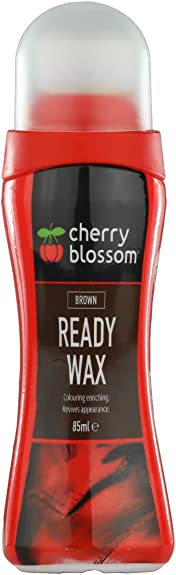 CHERRY BLOSSOM READY WAX INSTANT SHOE SHINE BROWN 85ML. CB211008 \\\KD25458