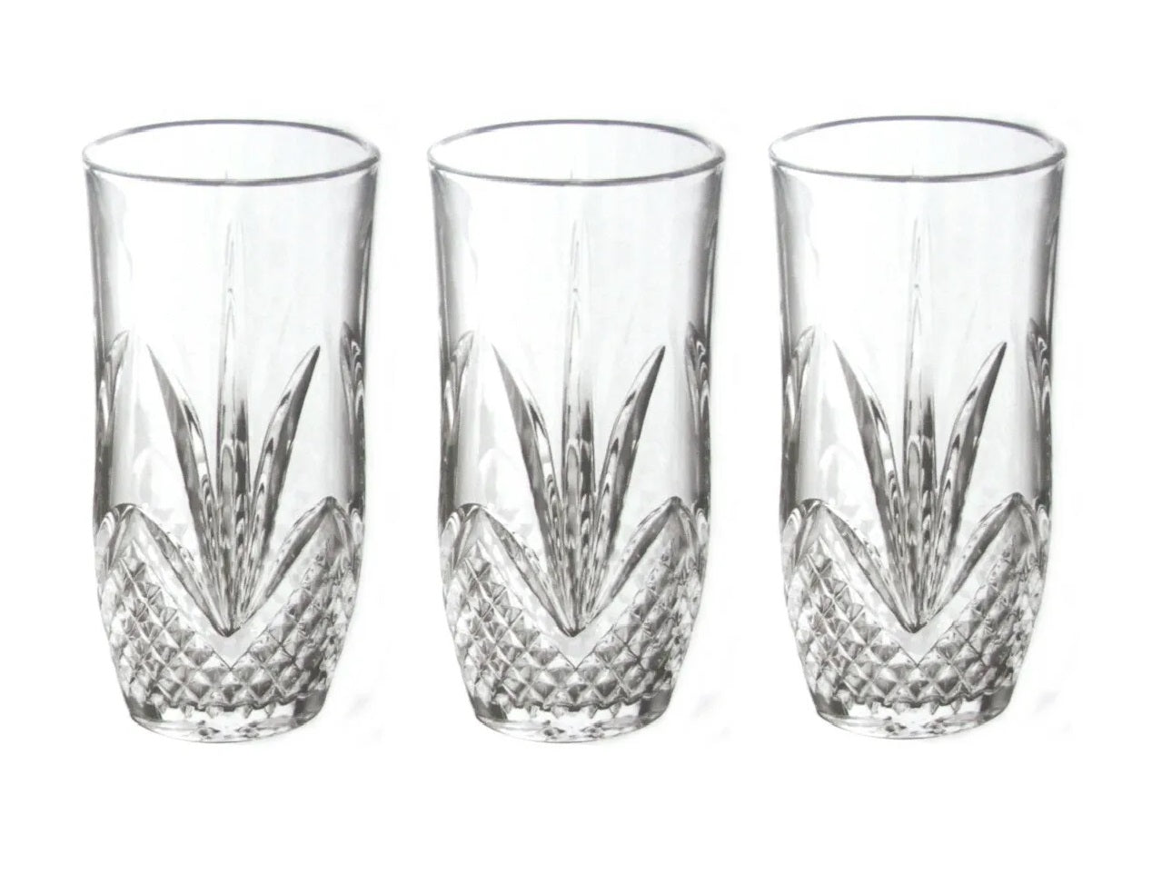NOVA CHARLIE GLASS TUMBLERS 280ML 3/PK. GPK050 TNV-026 \\\KD25475