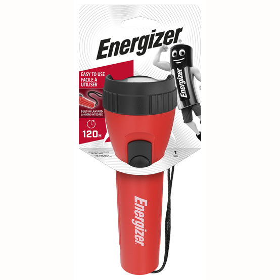 ENERGIZER VALUE LED LIGHT TORCH WORKS WITH 2 D BATTERY (NOT INCLUDED). ENERLED2D LC1L2D1 \\\KD25479
