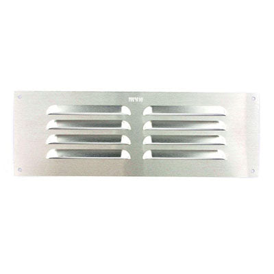 SECURIT B3211 ALUMINIUM LOUVRE AIR VENTS / GRILLE COVER VENTILATION PLATES 9" X 6". MP-B3211 \\\KD25486