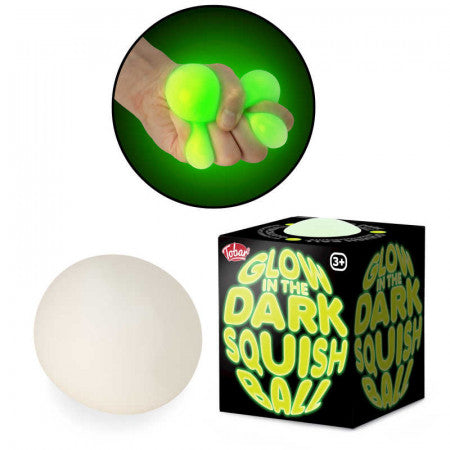 TOBAR  GLOW IN DARK SQUISH BALL / SCRUNCHEMS. 38439 \\\KD25495