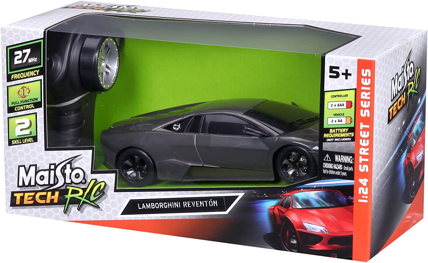 MAISTO 1:24 RC LAMBORGHINI REVENTON 2.4GHZ ASSORTED COLOURS. M81524 \\\KD25513