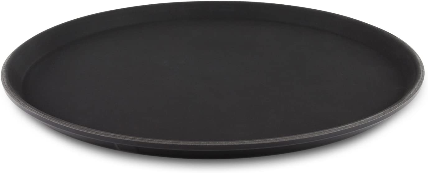 TUFFGRIP SUPER PLASTIC ANTI SKID / NON SLIP FOOD ROUND TRAY 14" / 35CM. PN1400 \\\KD25536