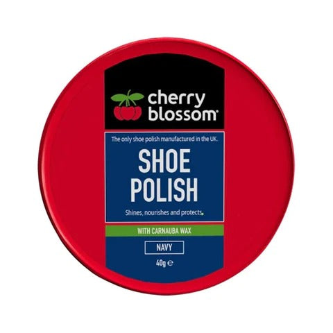 CHERRY BLOSSOM NAVY BLUE SHOE POLISH 40G. CB211018 \\\KD25541