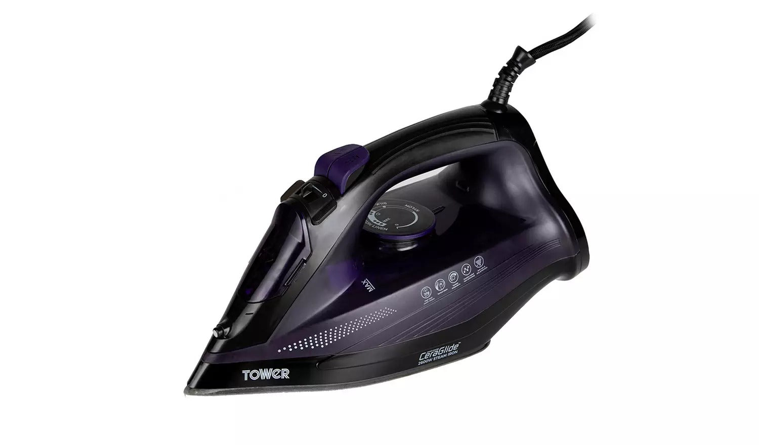 TOWER CERAGLIDE STEAM IRON 2600W. T22011 \\\KD25549