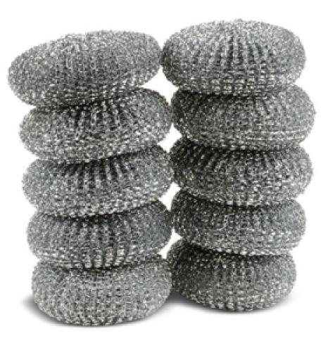 GLEAMAX  GALVENISED SCOURER 50G 10/PK. HK68002 \\\KD25558