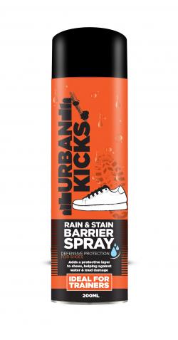 URBAN KICKS RAIN & STAIN BARRIER SPRAY 200ML. UK001 \\\KD25559