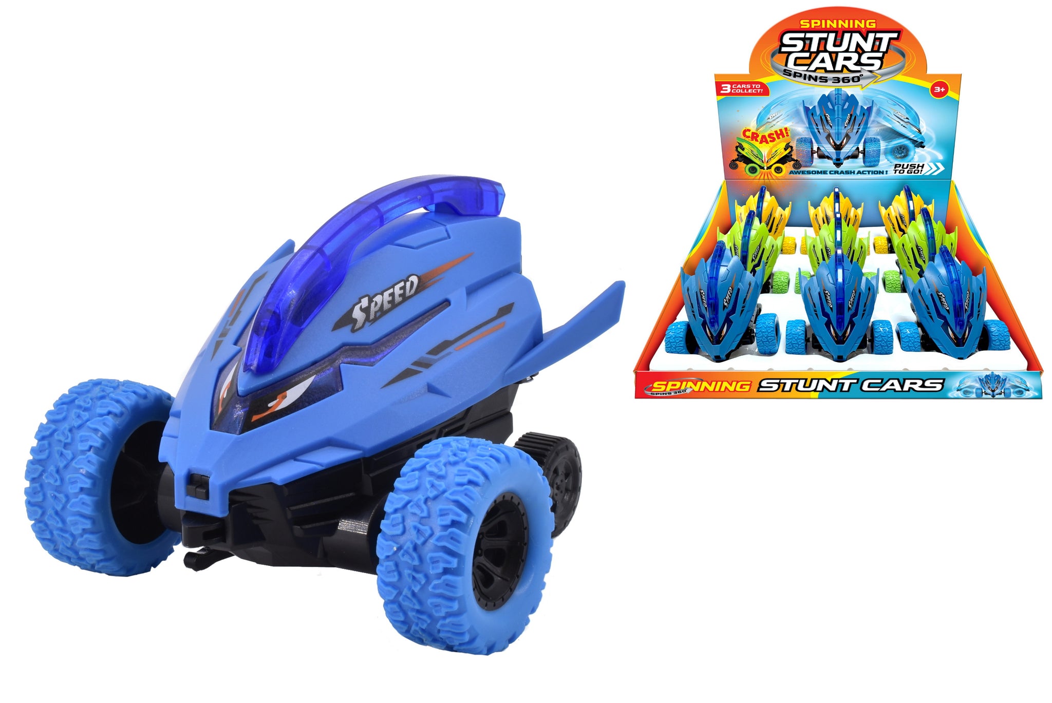 SPINNING WHEEL STUNT CARS. TY7340 \\\KD25600