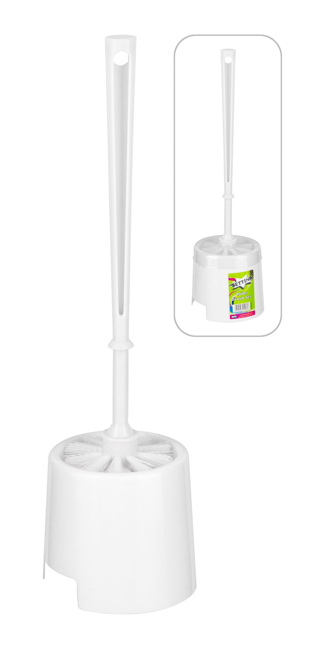 BETTINA VALUE TOILET BURSH SET. B106MAX \\\KD25711