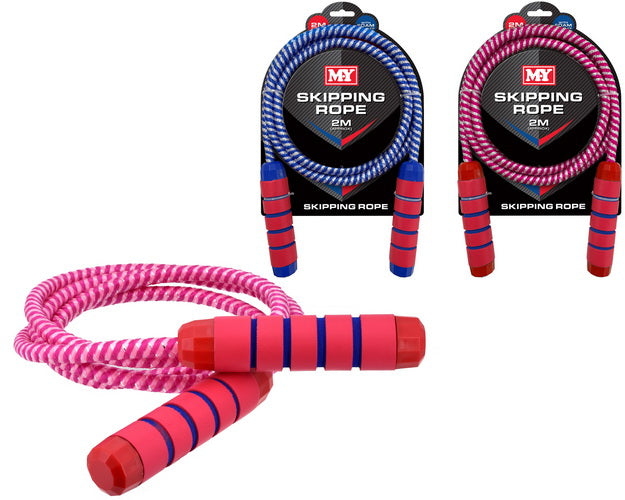 M Y SKIPPING ROPE FOAM HANDLE \\\KD25724