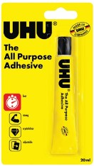 UHU ALL PURPOSE GLUE ADHESIVE BLISTER 20ML. UHU20B \\\KD25729