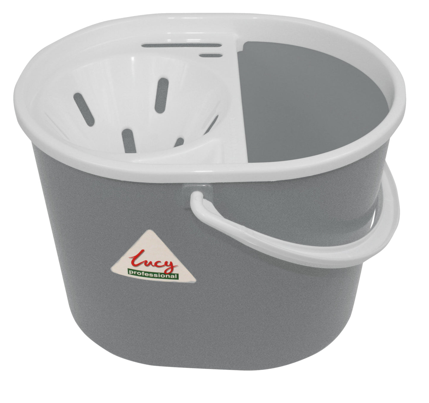 LUCY EXTRA TOUGH MOP BUCKET WITH SIEVE - GRANITE. L1405204 \\\KD25756