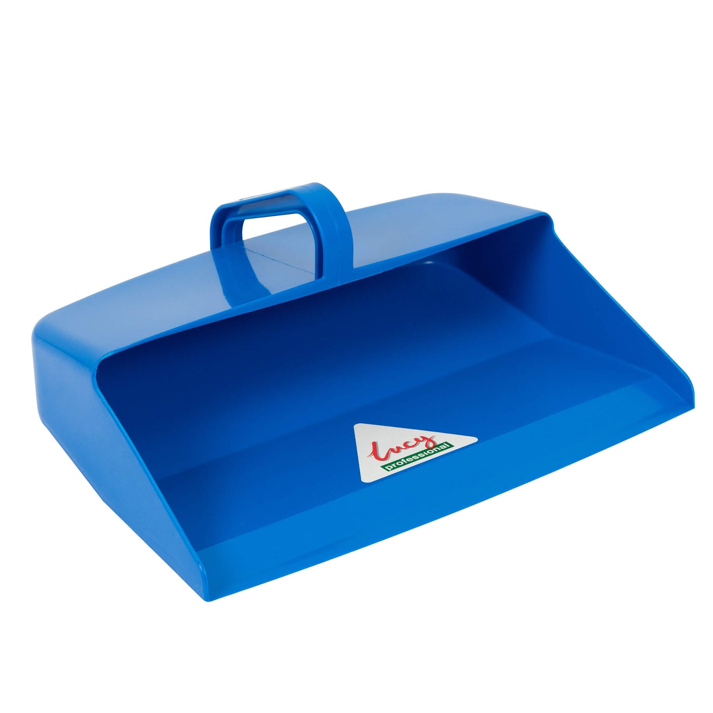 LUCY TRADITIONAL LARGE HOODED DUSTPAN WITH HANDLE 30CM - BLUE. L1722292 \\\KD25763